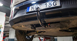 Måste dragkroken fungera på besiktningen?