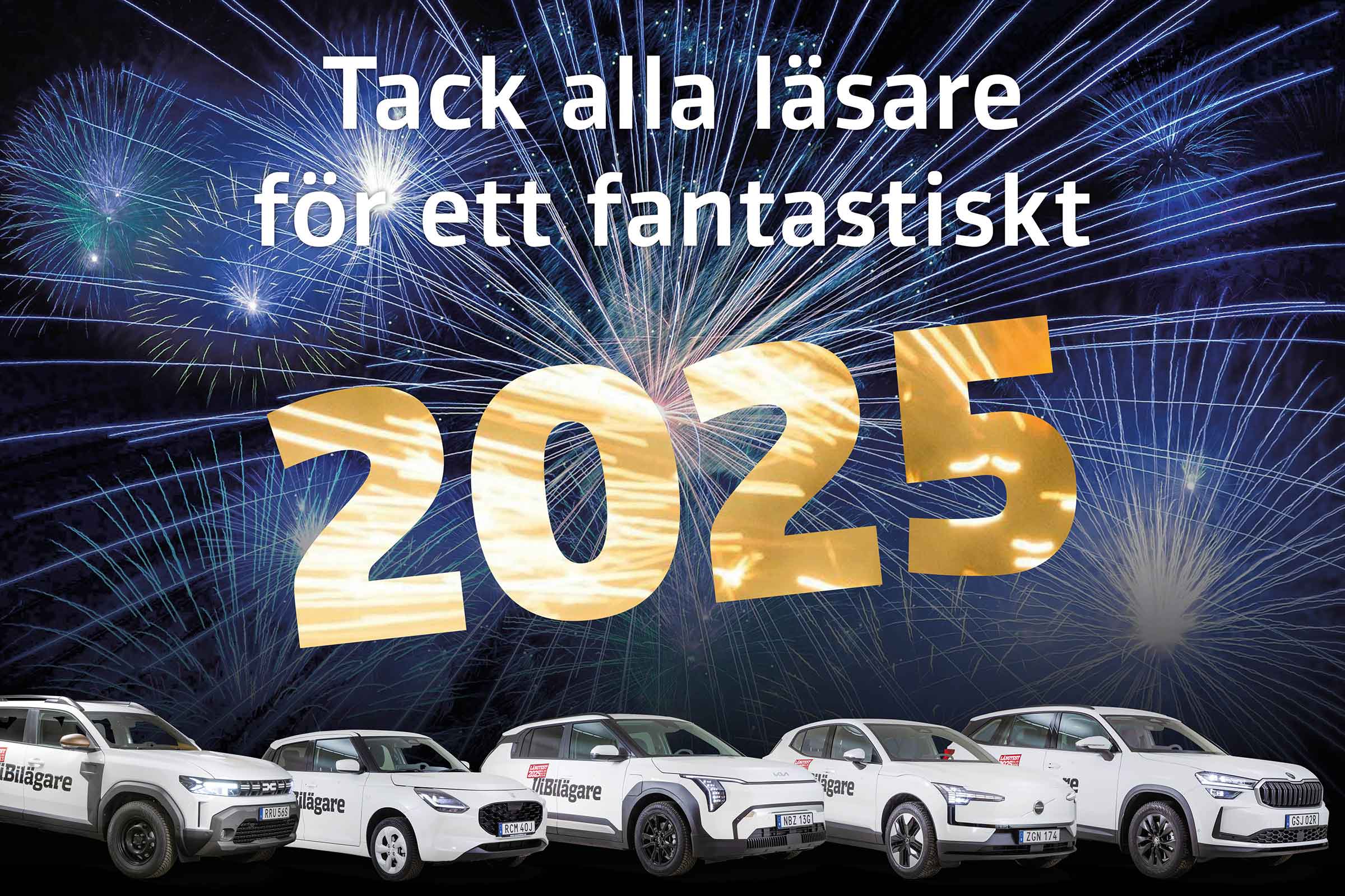 Tack alla läsare för ett fantastiskt 2024!